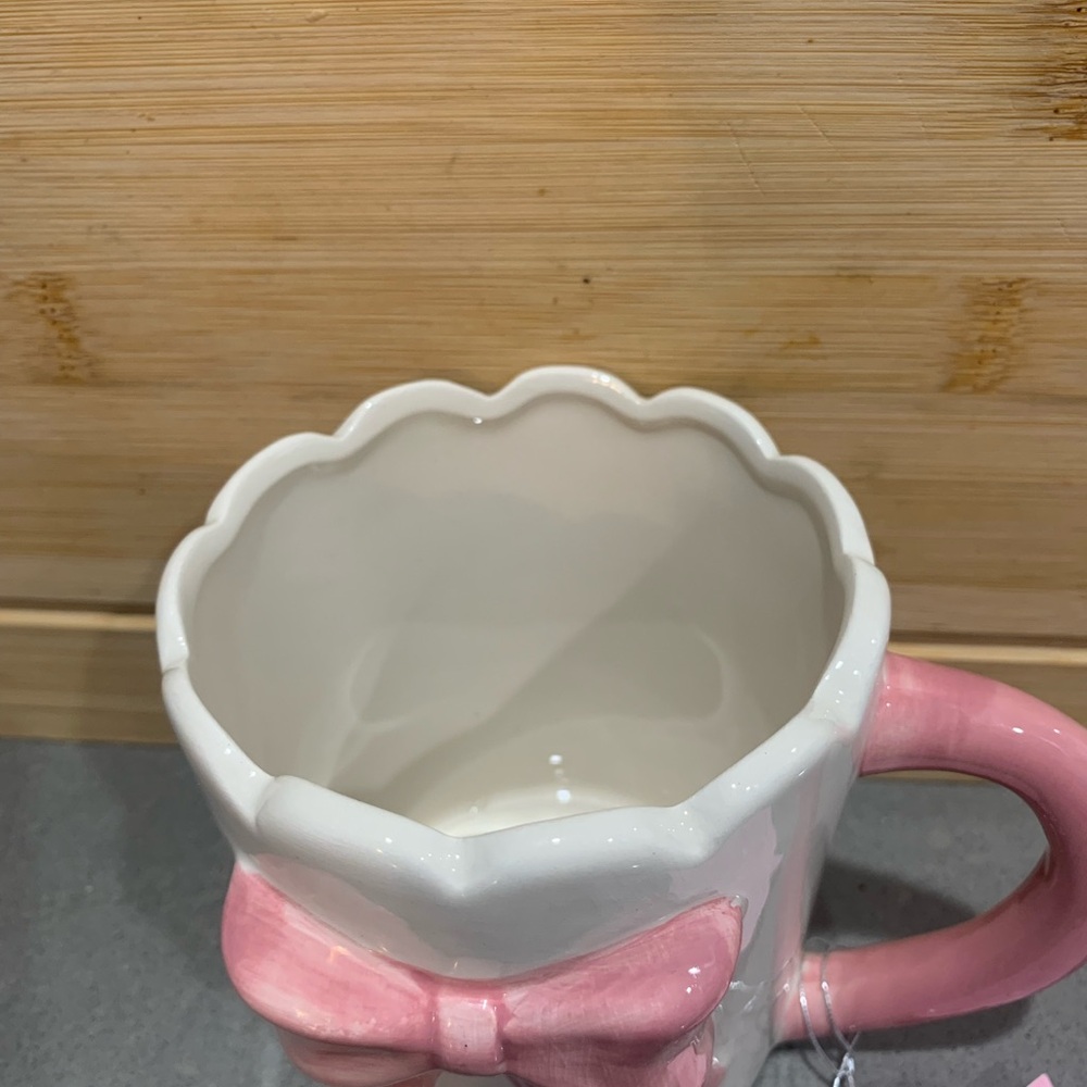 Pink Bow Mug - Picture 2 of 2